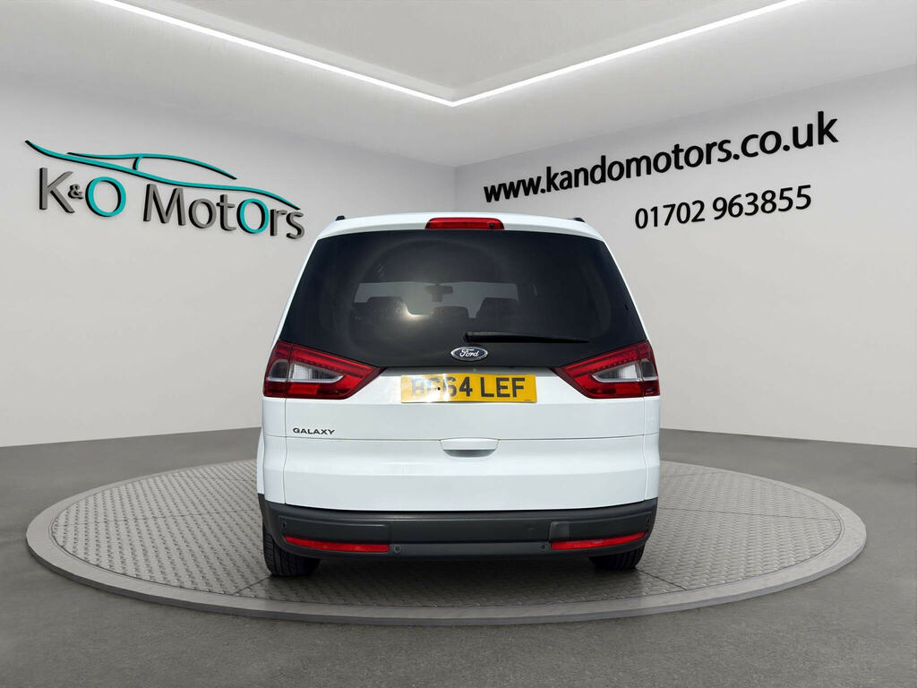 Ford Galaxy 2.0 Tdci Zetec Powershift Euro 5 White #5