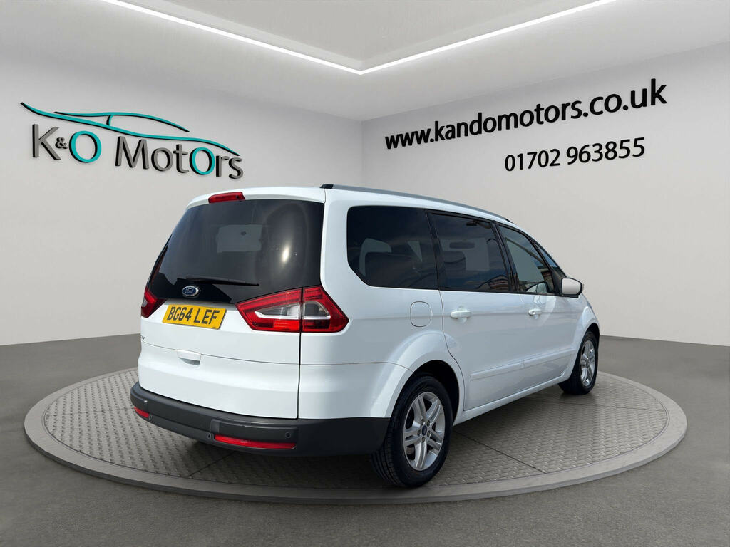 Ford Galaxy 2.0 Tdci Zetec Powershift Euro 5 White #6