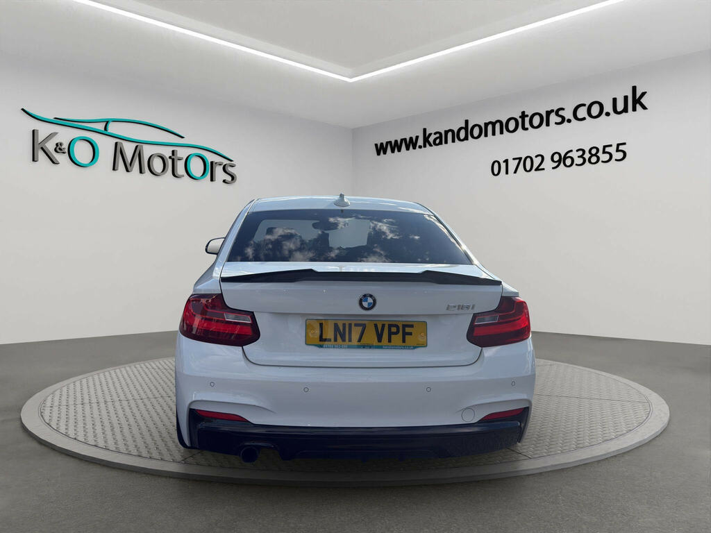 BMW 2 Series 1.5 218I M Sport Euro 6 Ss White #5