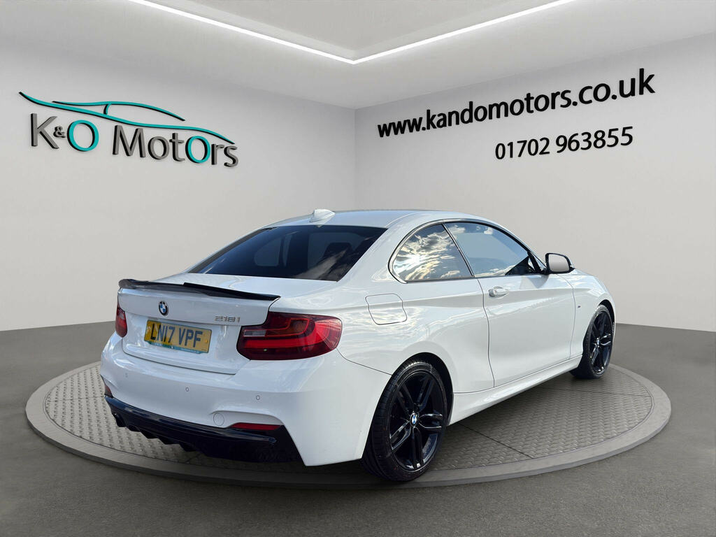 BMW 2 Series 1.5 218I M Sport Euro 6 Ss White #4