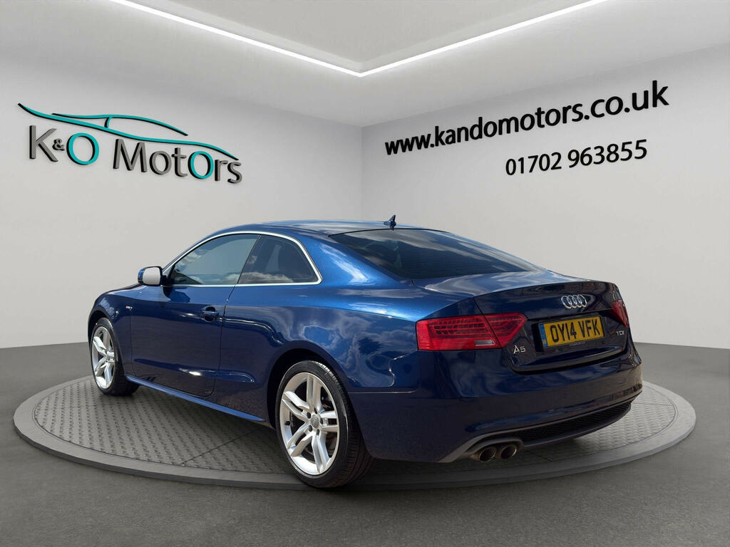 Audi A5 2.0 Tdi S Line Euro 5 Ss Blue #6