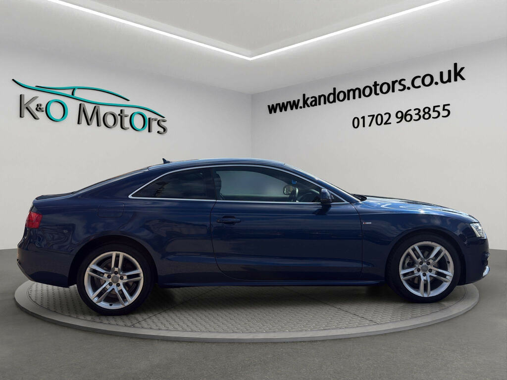 Audi A5 2.0 Tdi S Line Euro 5 Ss Blue #3