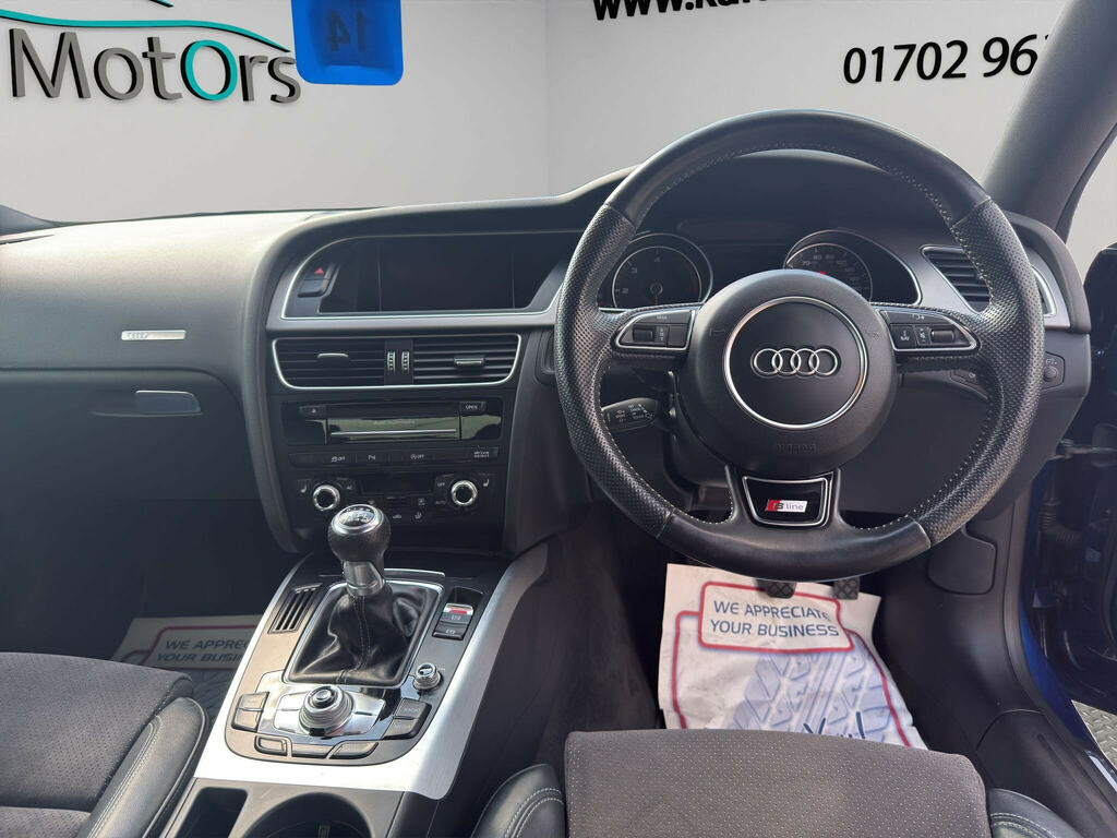 Audi A5 2.0 Tdi S Line Euro 5 Ss Blue #2