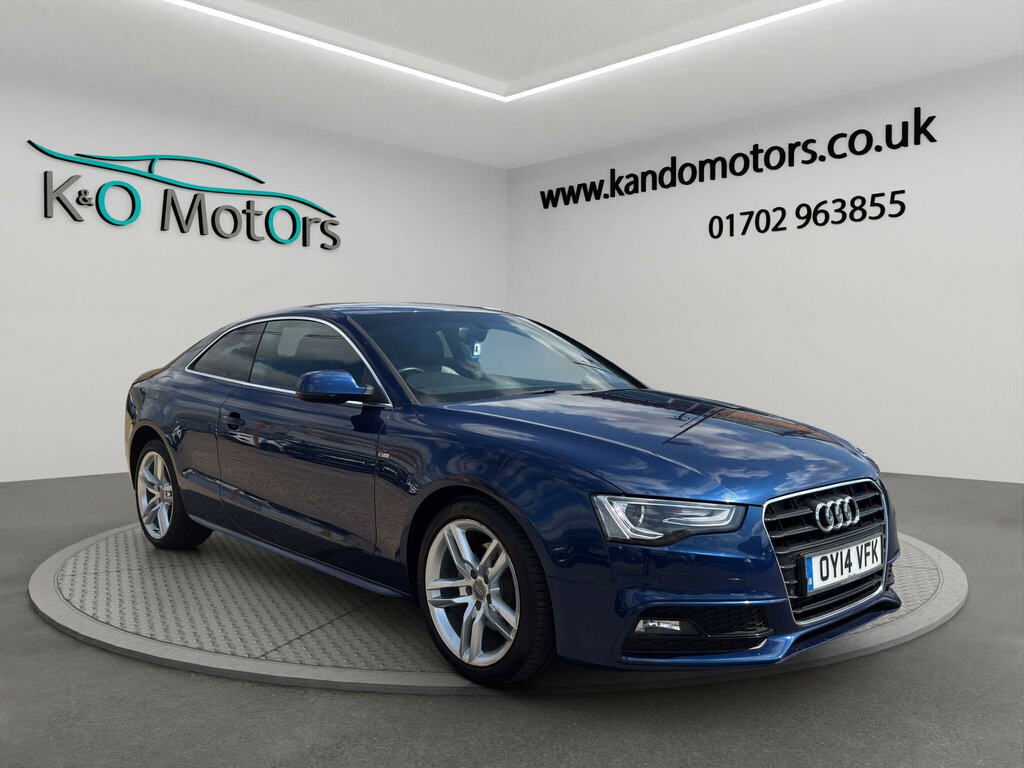 Audi A5 2.0 Tdi S Line Euro 5 Ss Blue