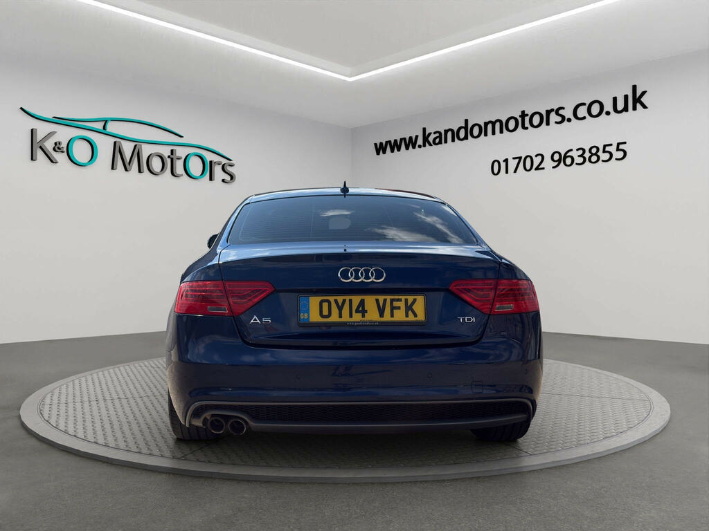 Audi A5 2.0 Tdi S Line Euro 5 Ss Blue #5