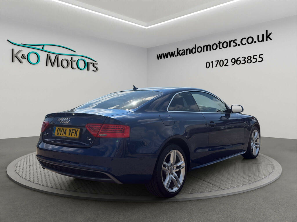 Audi A5 2.0 Tdi S Line Euro 5 Ss Blue #4