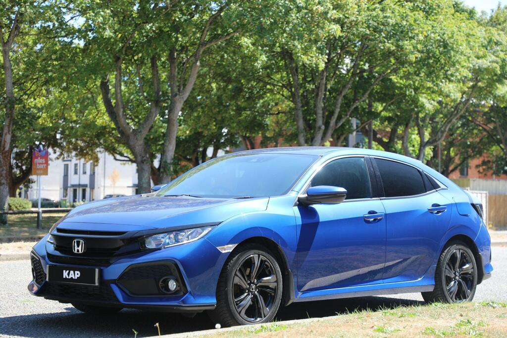 Honda Civic Sr 1.0 Vtec Turbo Sr Euro 6 Ss Blue #3