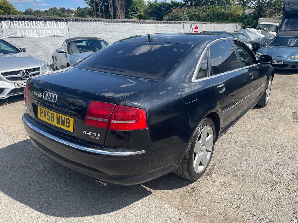 Audi A8 4.2 Tdi Se Quattro Black #4