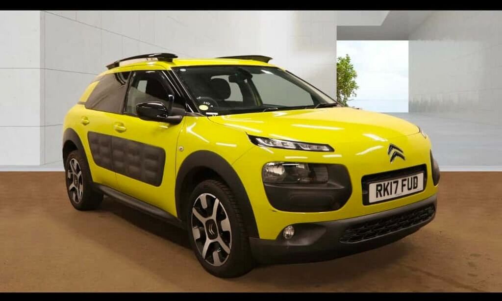 Citroen C4 Cactus Puretech Flair 2 Owners,sat Nav Fcsh Yellow