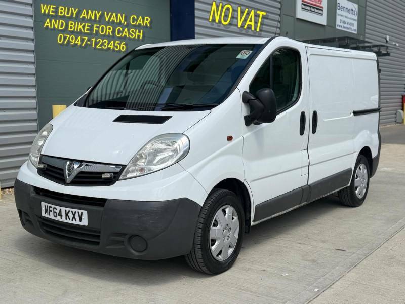 Vauxhall Vivaro 2.0Cdti 90Ps Ecoflex Van 2.9T Speed Limiter White