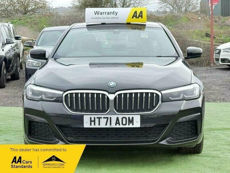 BMW 5 Series 520D M Sport Saloon Grey #2