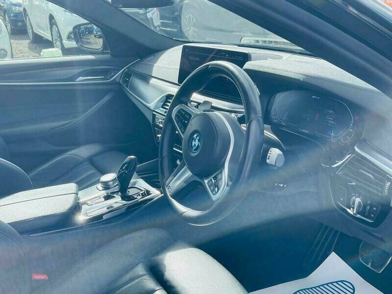 BMW 5 Series 520D M Sport Saloon Grey #13