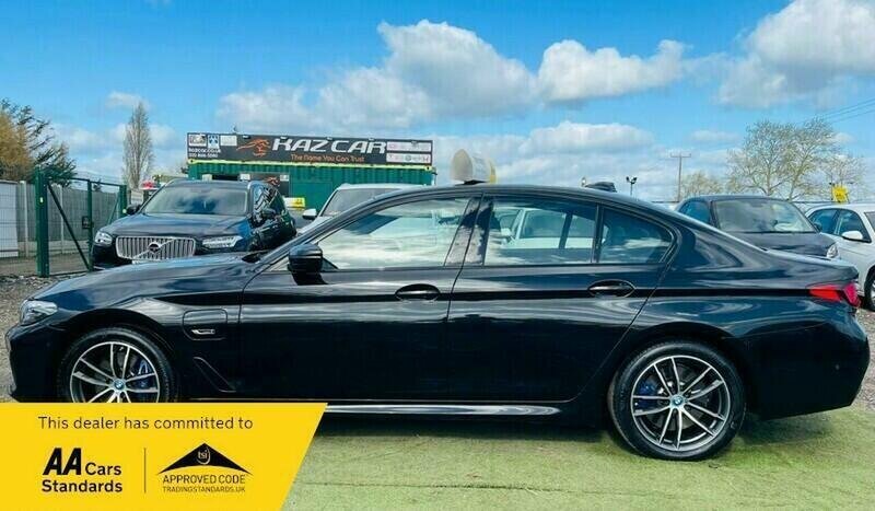 BMW 5 Series 520D M Sport Saloon Grey #10