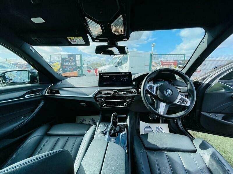 BMW 5 Series 520D M Sport Saloon Grey #14