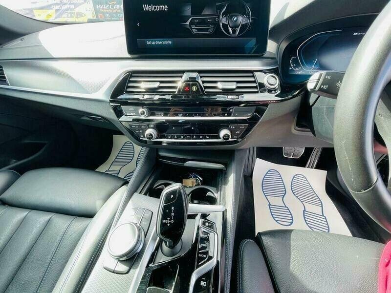 BMW 5 Series 520D M Sport Saloon Grey #11