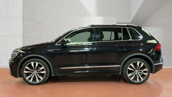 Volkswagen Tiguan 2.0 Tdi R-line Euro 6 Ss PL68ZHF Black #5