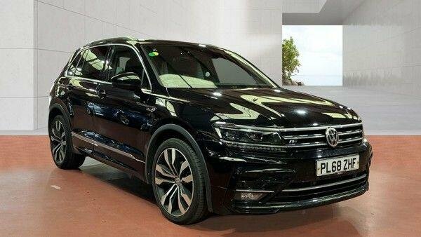 Volkswagen Tiguan 2.0 Tdi R-line Euro 6 Ss Black
