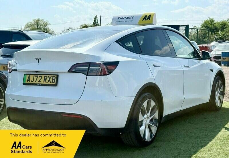 Tesla Model Y Auto Rwd 5dr AJ72RXB White #6