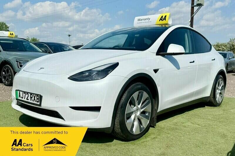 Tesla Model Y Auto Rwd 5dr AJ72RXB White #3