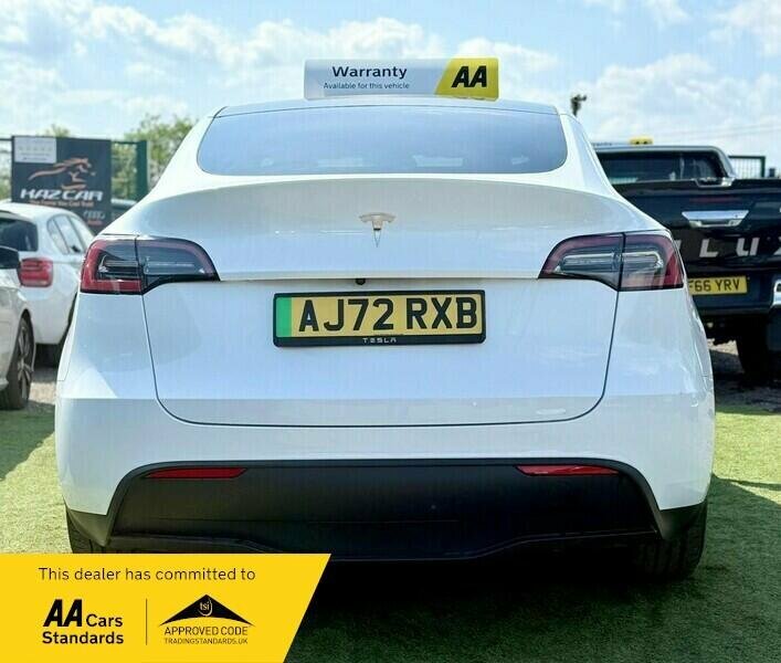 Tesla Model Y Auto Rwd 5dr AJ72RXB White #5