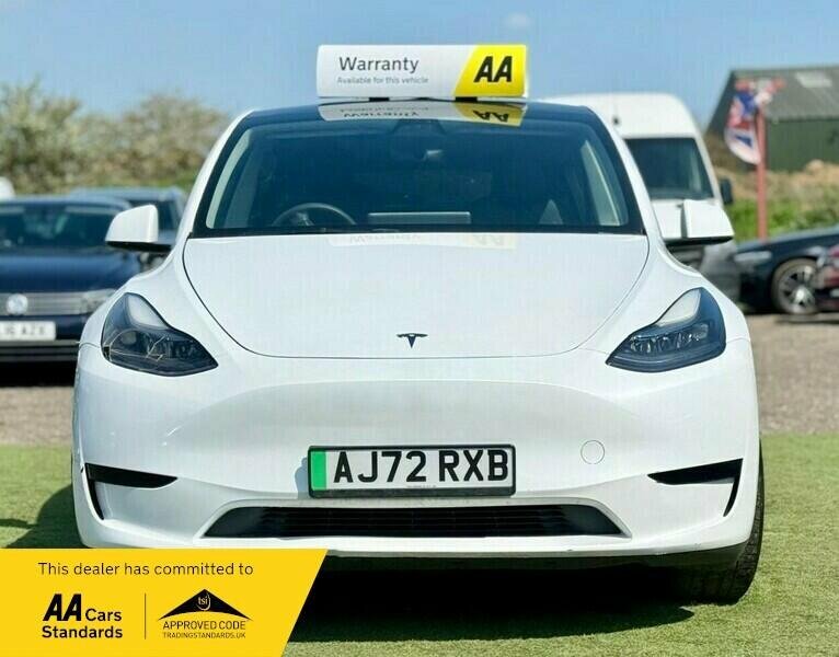 Tesla Model Y Auto Rwd 5dr AJ72RXB White #2