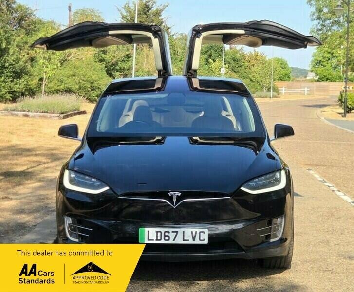 Tesla Model X 75D Dual Motor 4Wde LD67LVC Black #3