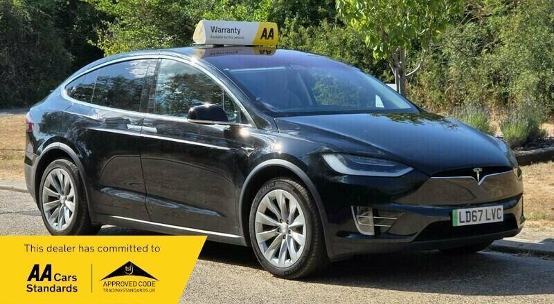 Tesla Model X 75D Dual Motor 4Wde LD67LVC Black #2