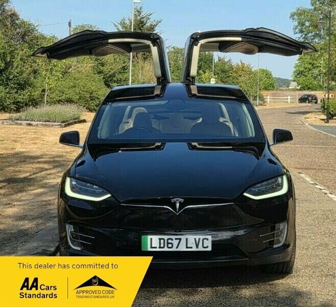 Tesla Model X 75D Dual Motor 4Wde LD67LVC Black #4