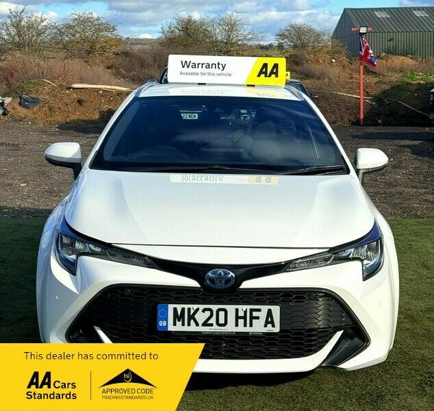 Toyota Corolla 1.8 Vvt-h Icon Tech Touring Sports Hybr MK20HFA White #2