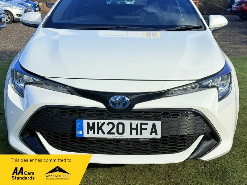 Toyota Corolla 1.8 Vvt-h Icon Tech Touring Sports Hybr MK20HFA White #3
