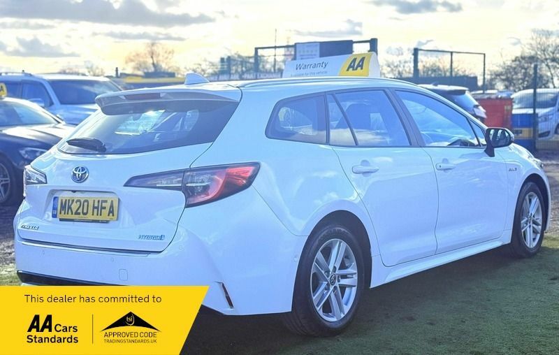 Toyota Corolla 1.8 Vvt-h Icon Tech Touring Sports Hybr MK20HFA White #5