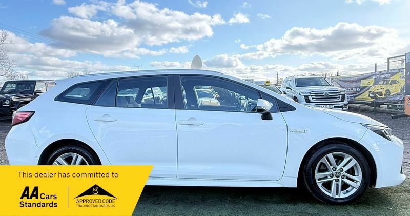 Toyota Corolla 1.8 Vvt-h Icon Tech Touring Sports Hybr MK20HFA White #6