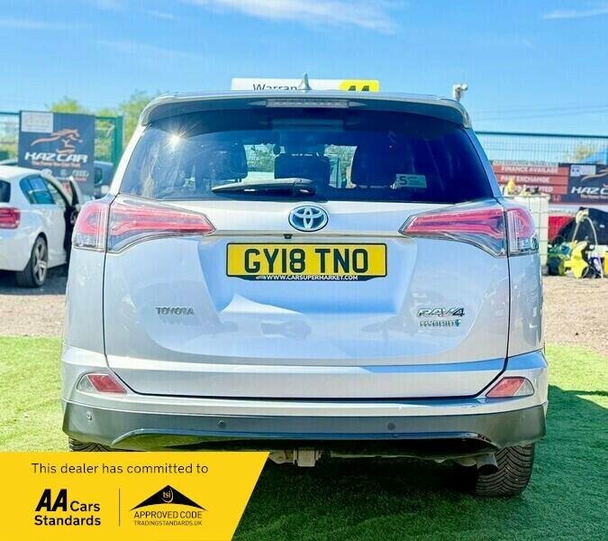 Toyota Rav 4 2.5 Vvt-h Excel Cvt 4Wd Euro 6 Ss Safety S Silver #6