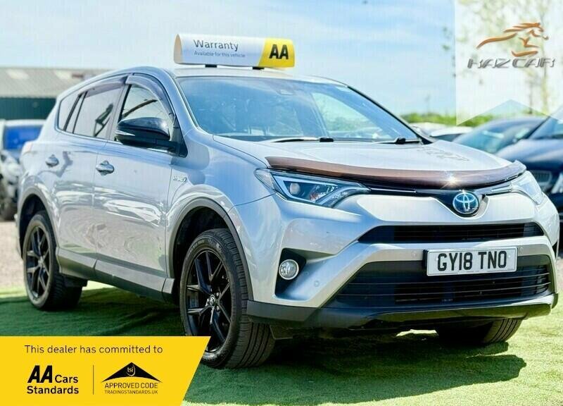Toyota Rav 4 2.5 Vvt-h Excel Cvt 4Wd Euro 6 Ss Safety S Silver