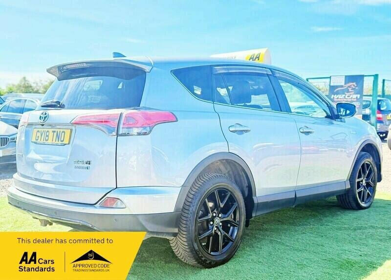 Toyota Rav 4 2.5 Vvt-h Excel Cvt 4Wd Euro 6 Ss Safety S Silver #5