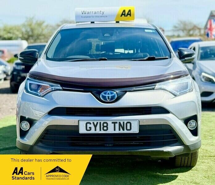 Toyota Rav 4 2.5 Vvt-h Excel Cvt 4Wd Euro 6 Ss Safety S Silver #3