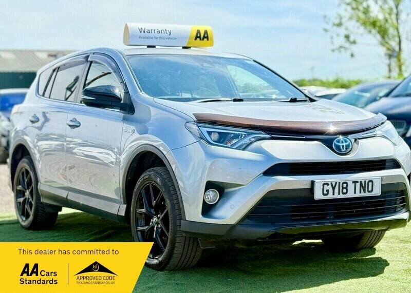 Toyota Rav 4 2.5 Vvt-h Excel Cvt 4Wd Euro 6 Ss Safety S Silver #2
