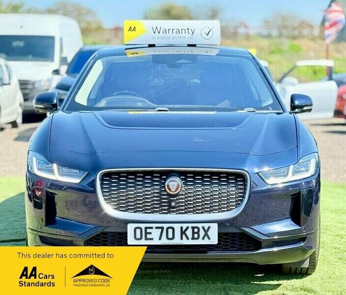 Jaguar I-Pace 400 90Kwh Hse 4Wd Blue #4