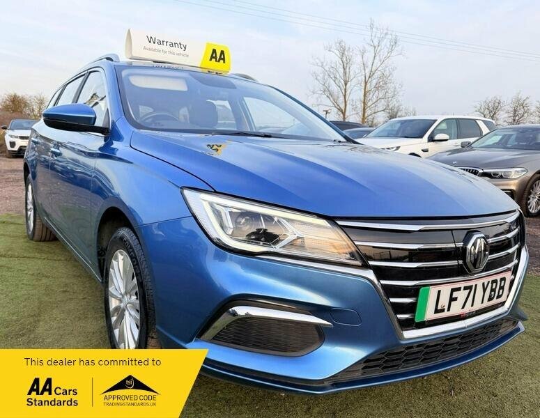 MG MG5 52.5Kwh Exclusive Estate 156 Ps Blue