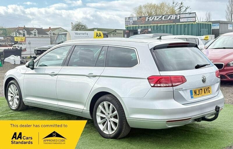 Volkswagen Passat 2.0 Tdi Bluemotion Tech Se Business Dsg Euro 6 S Silver #4