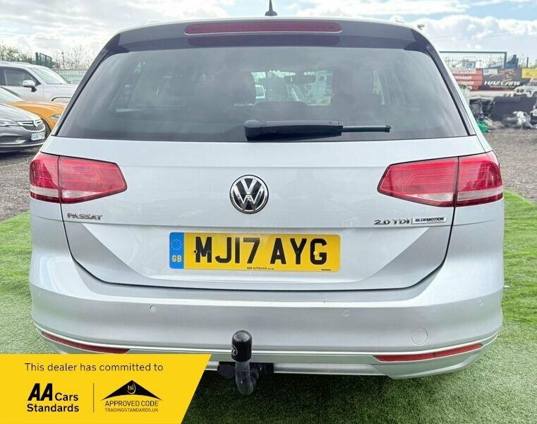 Volkswagen Passat 2.0 Tdi Bluemotion Tech Se Business Dsg Euro 6 S Silver #5