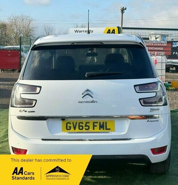 Citroen Grand C4 Picasso 1.6 Bluehdi Exclusive Eat6 Euro 6 Ss White #6
