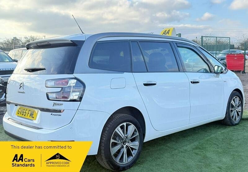 Citroen Grand C4 Picasso 1.6 Bluehdi Exclusive Eat6 Euro 6 Ss White #5