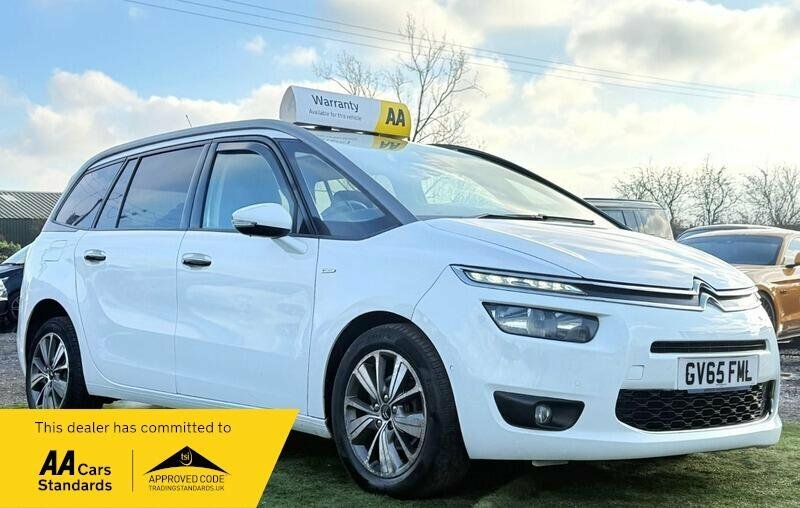 Citroen Grand C4 Picasso 1.6 Bluehdi Exclusive Eat6 Euro 6 Ss White #2
