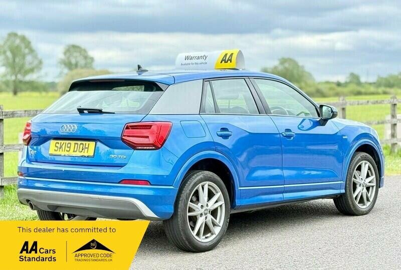 Audi Q2 1.6 Tdi 30 S Line S Tronic Euro 6 Ss Blue #4