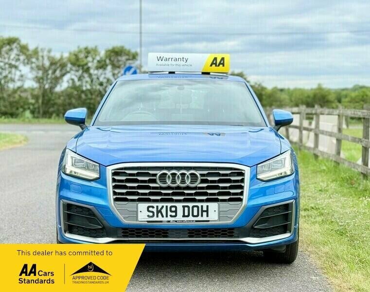 Audi Q2 1.6 Tdi 30 S Line S Tronic Euro 6 Ss Blue #2