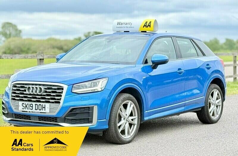 Audi Q2 1.6 Tdi 30 S Line S Tronic Euro 6 Ss Blue #3
