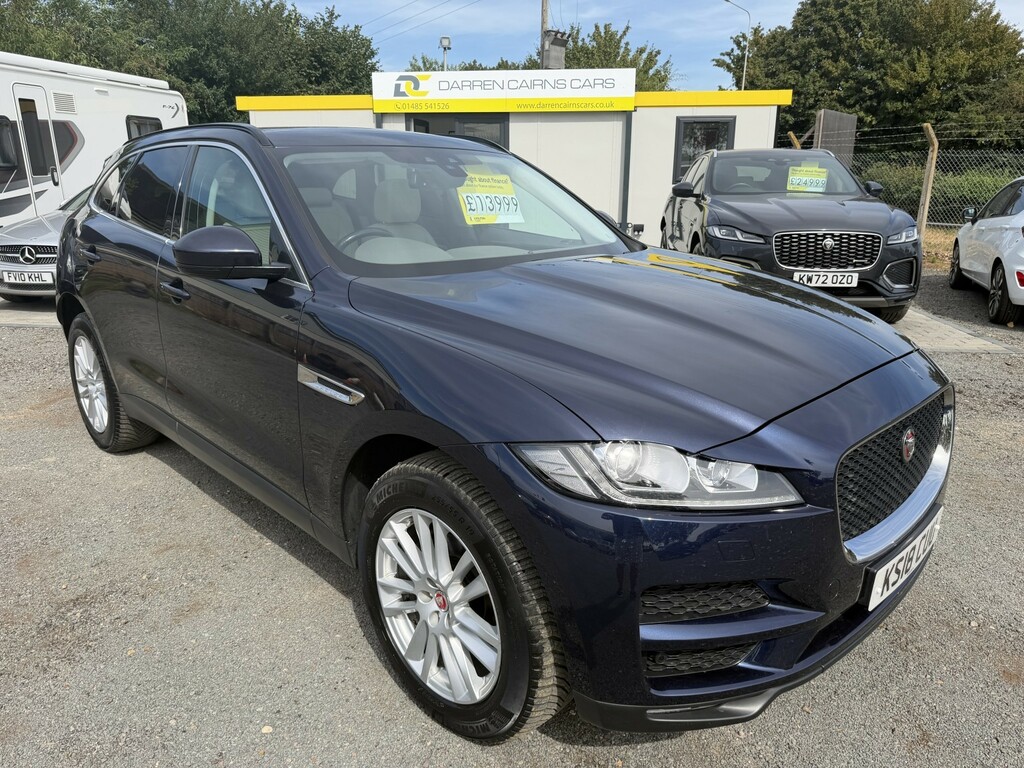 Jaguar F-Pace 2.0 D180 Portfolio Blue