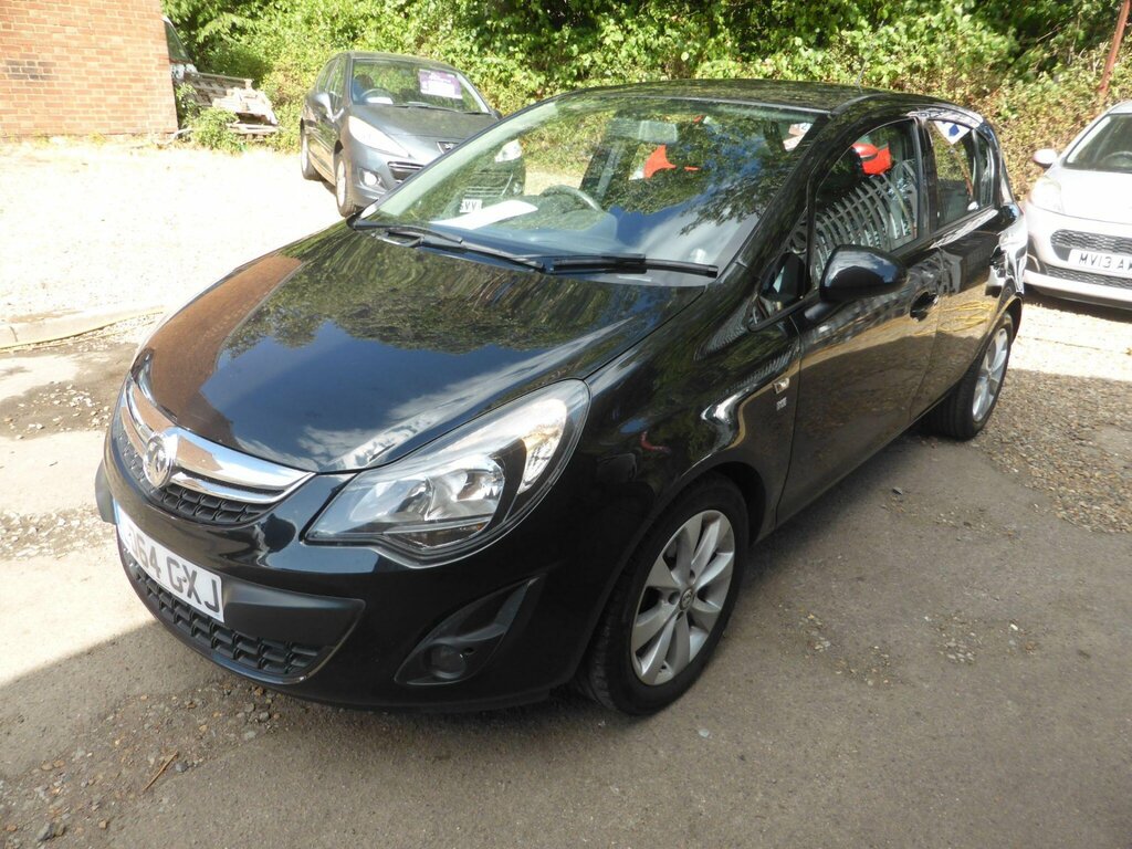 Vauxhall Corsa 1.2 16V Excite Euro 5 Ac Black #4