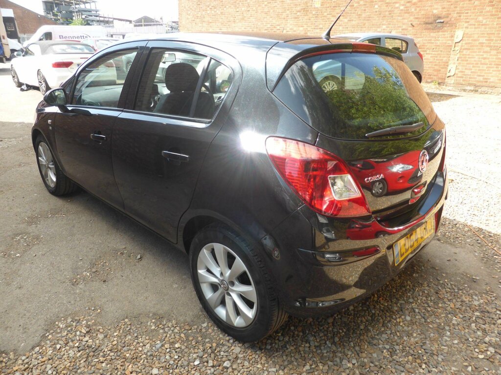 Vauxhall Corsa 1.2 16V Excite Euro 5 Ac Black #5